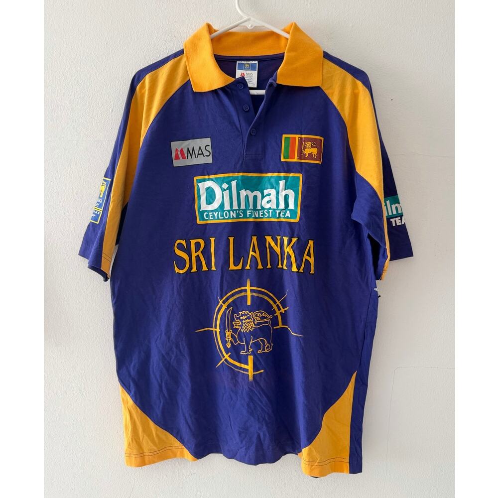 NWT VTG Sri Lanka Cricket 1996 World Cup Champions Trendy Dilmah Jersey L RARE